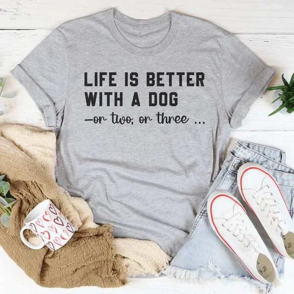 Dog Lover Heartfelt Tee