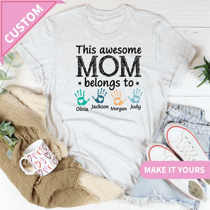This Awesome Mama With Kids’ Names