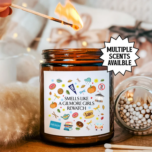 Smells Like A GG Rewatch Candle – Funny TV & Gamer Gift Candle