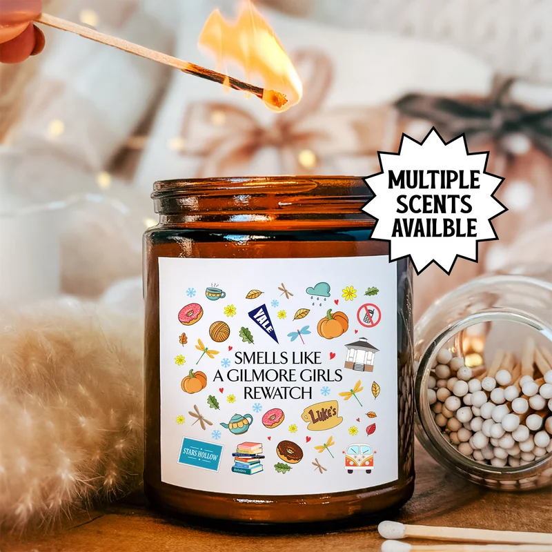 Smells Like A GG Rewatch Candle – Funny TV & Gamer Gift Candle