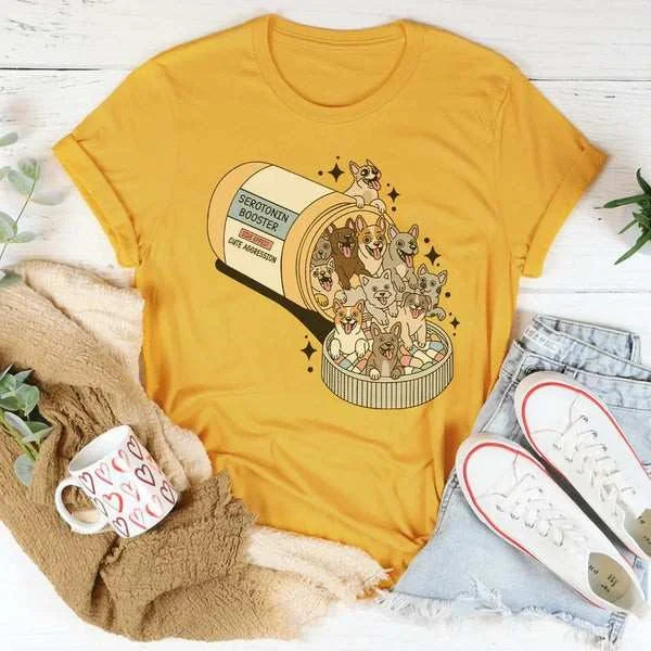 Dogs Happy Pills Tee