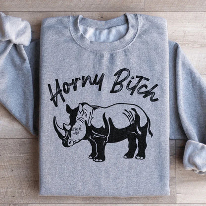 Horny B Sweatshirt – Funny Graphic Pullover for Bold Statement