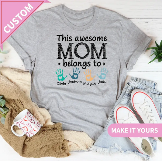 This Awesome Mama With Kids’ Names