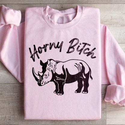 Horny B Sweatshirt – Funny Graphic Pullover for Bold Statement