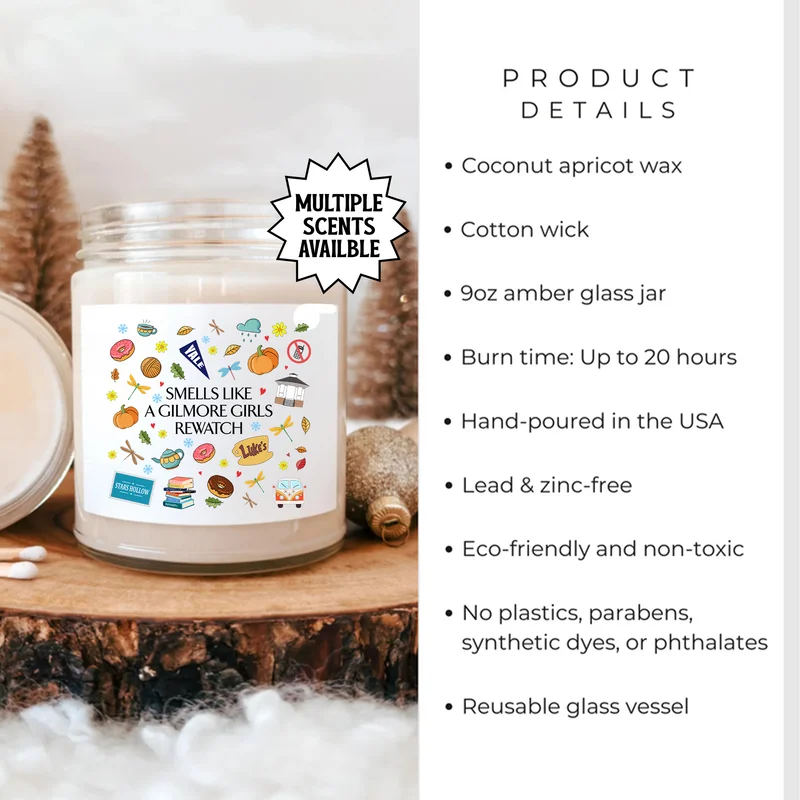 Smells Like A GG Rewatch Candle – Funny TV & Gamer Gift Candle