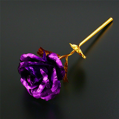 24K Gold Dipped Foil Rose – Luxury Gift Bouquet for Valentine’s Day, Mom, Wife, Girlfriend, Birthday & Anniversary