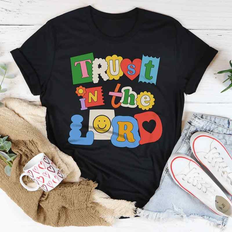 Trust In The Lord – Christian Faith Graphic Tee
